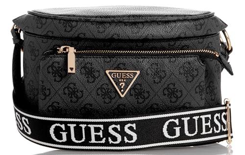GUESS Power Play Sling Borsa a Tracolla Donna Logo Carbone