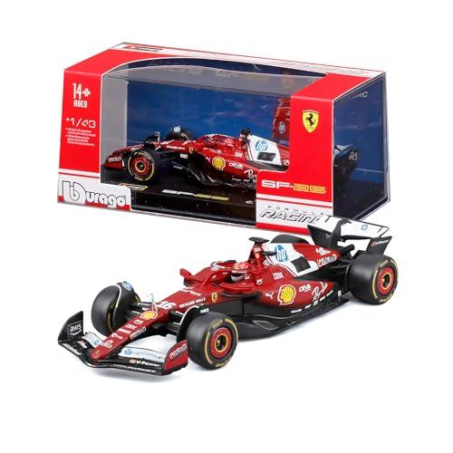Bburago - Ferrari SF-25 F1 2025 #16 Leclerc con Casco, Scala 1:43