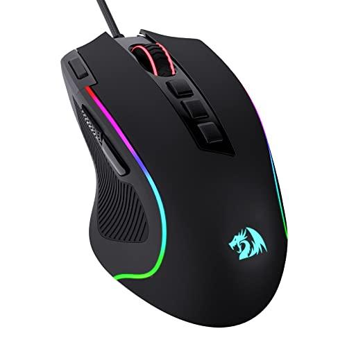 Redragon M612 Predator: Mouse Gaming RGB Ottico Cablato ad Alta Precisione