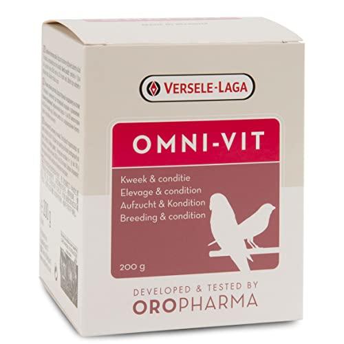 VERSELE-LAGA Oropharma Omni-Vit - Integratore Vitaminico per Uccelli - 200g