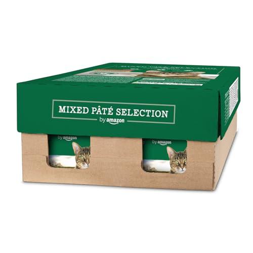 by Amazon Cibo per gatti, paté misto, 100 g, confezione da 32