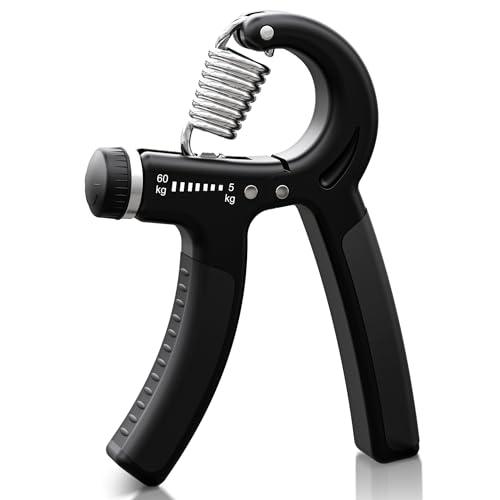 PORTENTUM Hand Grip 5-60kg - Pinza Mano Regolabile per Allenamento e Riabilitazione