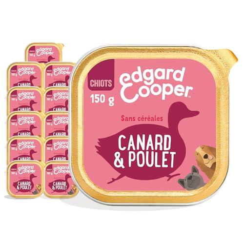 Edgard & Cooper Patè Per Cucciolo, Anatra & Pollo, 150 g x 11