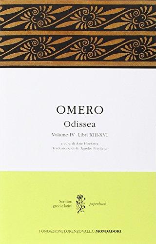 Odissea. Testo greco a fronte. Libri XIII-XVI (Vol. 4)