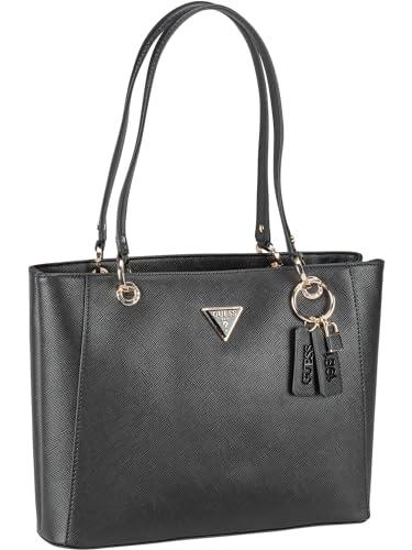 Guess Noelle Noel Tote, Borsa a Spalla Donna, Nero