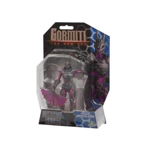 GORMITI THE NEW ERA - Cattivo Audra, Action Figure Villain Da 15 Cm Articolato, Rivale Con Arma Lama Ventaglio, Per Bambini A Partire Dai 3 Anni