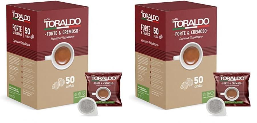 Caffè Toraldo - Miscela Forte & Cremoso - Box da 50 cialde ESE44