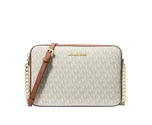 Michael Kors Jet Set Travel Borsa a Tracolla Donna Vanilla