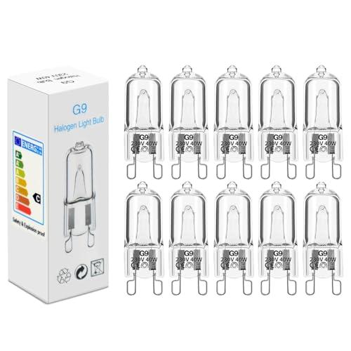 Lampadine Alogene G9 40W Dimmerabili - Confezione da 10