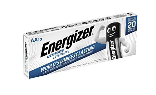 Energizer Ultimate Lithium AA LR6 Batterie - Confezione da 10