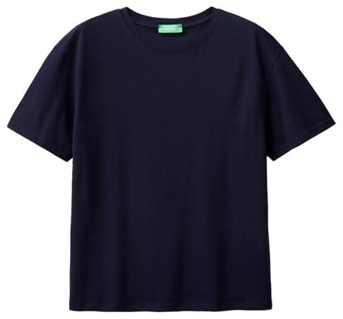 United Colors of Benetton T-Shirt 3096D102O Blu XS Donna