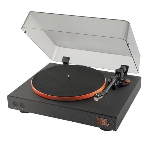 JBL Spinner BT Giradischi Bluetooth Nero e Arancione