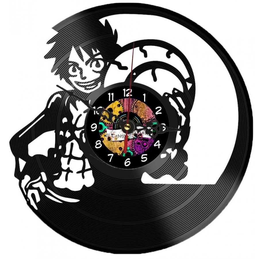 Orologio in Vinile One Piece - Rufy