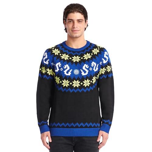 Inter - Maglione di Natale Edizione 2023 Ufficiale Unisex-Adulto