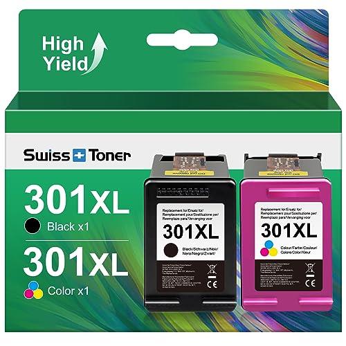 SWISS TONER Cartucce d'inchiostro compatibili per HP 301XL 301 XL (Nero/Colore)
