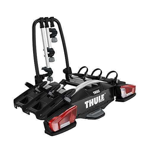 Thule VeloCompact 927 - Portabiciclette da Gancio Traino per 3 Bici