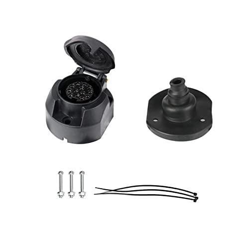 Presa per Rimorchio 13 Poli BEIJISTAR con Guarnizione in Gomma, 12V