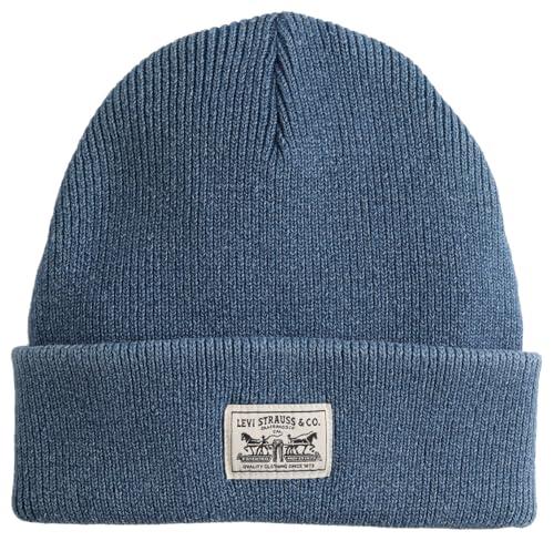 Levi's Backpatch Beanie - Berretto Uomo Dusky Indigo