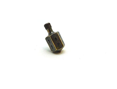 TEETOTUM | GAMBLING TOP - LARGE BRASS - Brinking bar gioco d'azzardo