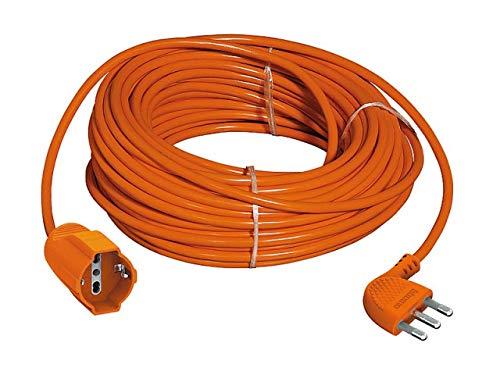 BTicino S2533/40 Prolunga Garden ad Alta Flessibilità con Presa Pluristandard, Arancione