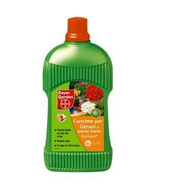 Bayer Concime Liquido per Gerani e Piante Fiorite - 1 Litro