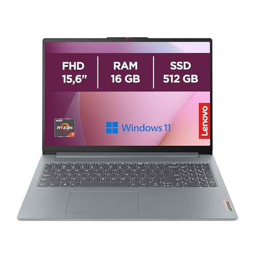 Lenovo IdeaPad Slim 3 Notebook - AMD Ryzen 7, 16GB RAM, 512GB SSD, 15.6