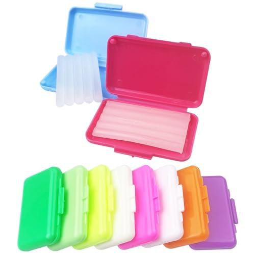 Newpop 10 Pezzi Cera Ortodontica per Apparecchi Denti, Gusti Assortiti