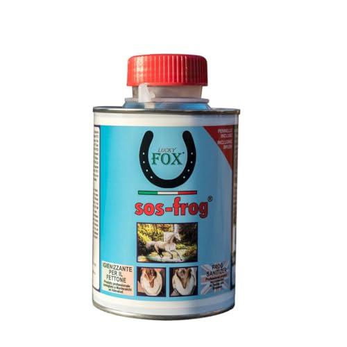 Lucky Fox SOS FROG® Soluzione per Zoccoli - Igienizzante Fettone Cavallo