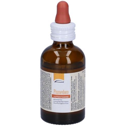 Piumedoro Tuttovitamine Integratore Multivitaminico per Uccelli, 25 ml