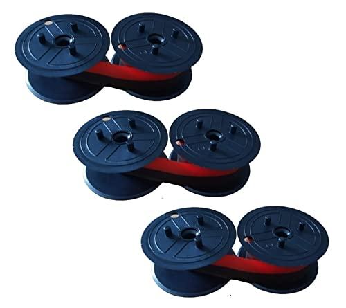 Nastri Compatibili Olivetti College Logos e Altri Modelli - Nero/Rosso - Confezione da 3