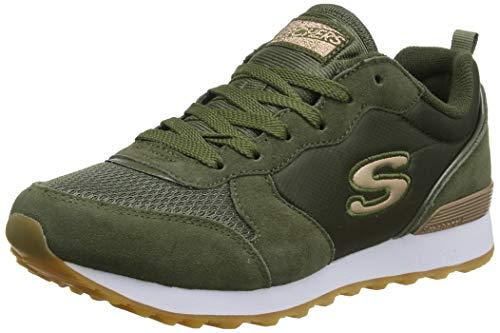 Skechers OG 85 Goldn Gurl Sneaker Olive/Rose Gold Donna