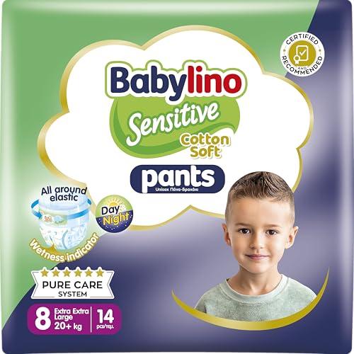Babylino Sensitive Cotton Soft Pannolini Mutandina Taglia 8 (XXL)