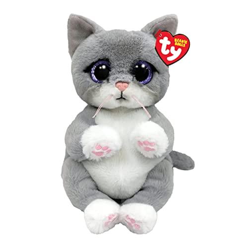 Ty Beanie Bellies - Morgan il Gattino con gli Occhioni Viola Glitter