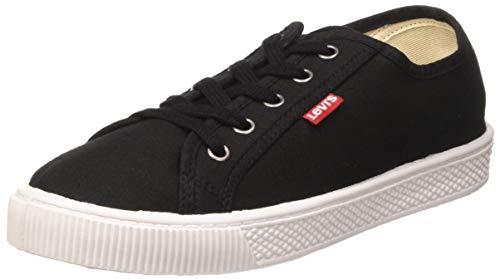 Levi's Malibu Beach S, Sneaker Donna, Nere