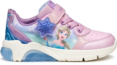 Geox J Fadinlight Girl - Scarpe da Ginnastica Rosa per Bambina