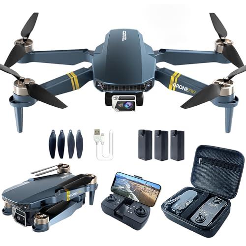 Drone Pieghevole per Principianti con Telecamera 4K HD