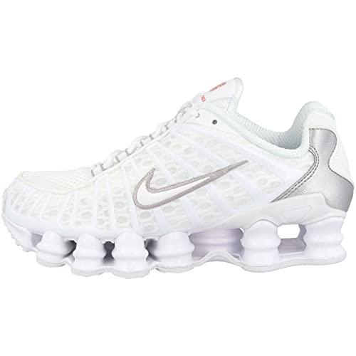 Nike Shox TL Donna White/Silver/Orange