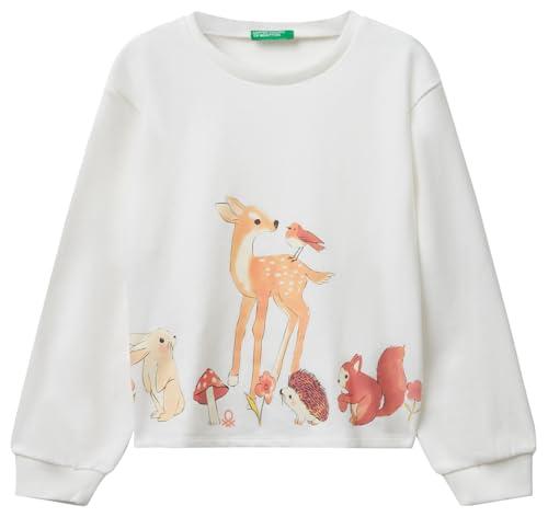 United Colors of Benetton Maglia G/C M/L con Stampa Quadricromia