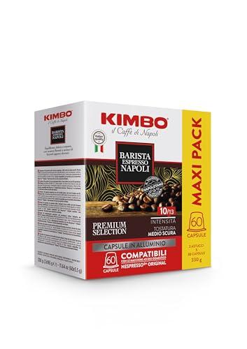 Kimbo Barista Espresso Napoli - 60 Capsule Alluminio Compatibili Nespresso®* Original®*