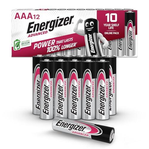 Energizer Advanced AAA - Confezione da 12 Pile Alcaline
