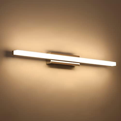 Klighten Lampada da Specchio Bagno LED 14W 60cm Bianco Caldo