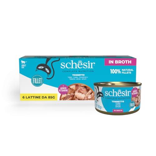 Schesir Tonnetto in Brodo per Gatti - 6 x 85g