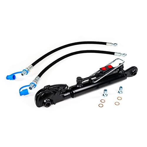 Terzo punto idraulico per trattore CAT 1+1 con gancio di cattura