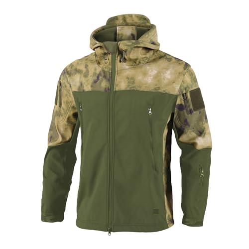 Generico Abbigliamento Caccia Uomo Tattica Caccia Felpa Pesca Elegante Tattico Autunno Abbigliamento Uomo Tattico Trekking Field Lavoro Marina Parka M