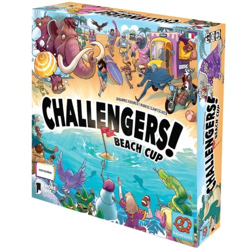 Asmodee Challengers: Beach Cup - Gioco da Tavolo Torneo di Rubabandiera