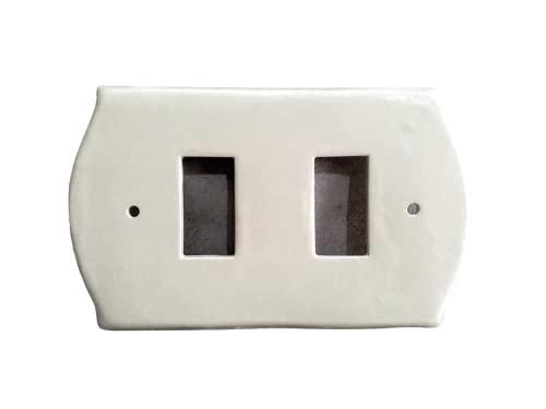 TERAKOTA CERAMICHE - Copri interruttore in ceramica siciliana 