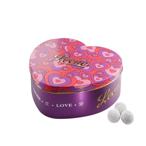 Leone dal 1857 - Latta Cuore - Cri Cri Torinesi Cioccolato Fondente - Collezione Love Pattern