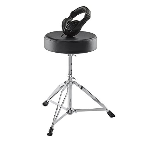 Alesis Drum Essentials Bundle - Pacchetto completo per kit di batteria elettronica con sgabello e cuffie
