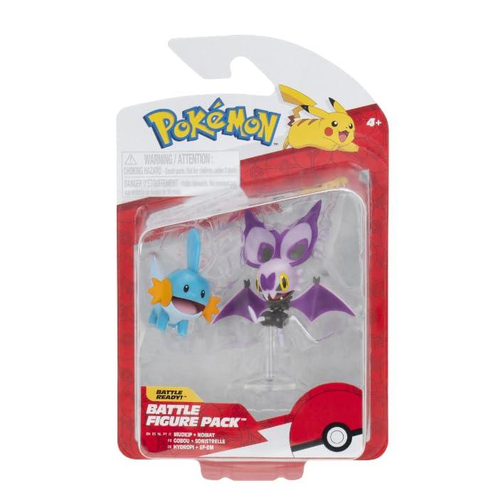 Pokémon Battle Figure Pack - Tatsugiri Forma Ricciolo & Rowlet