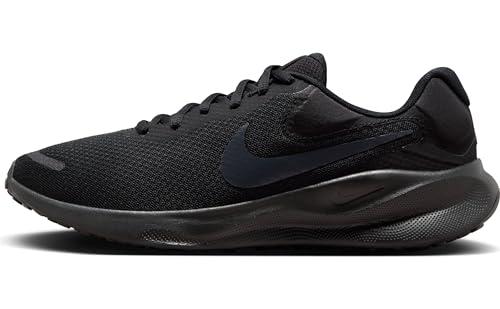 Nike Revolution 7, Sneaker Uomo, Nero Off Nero